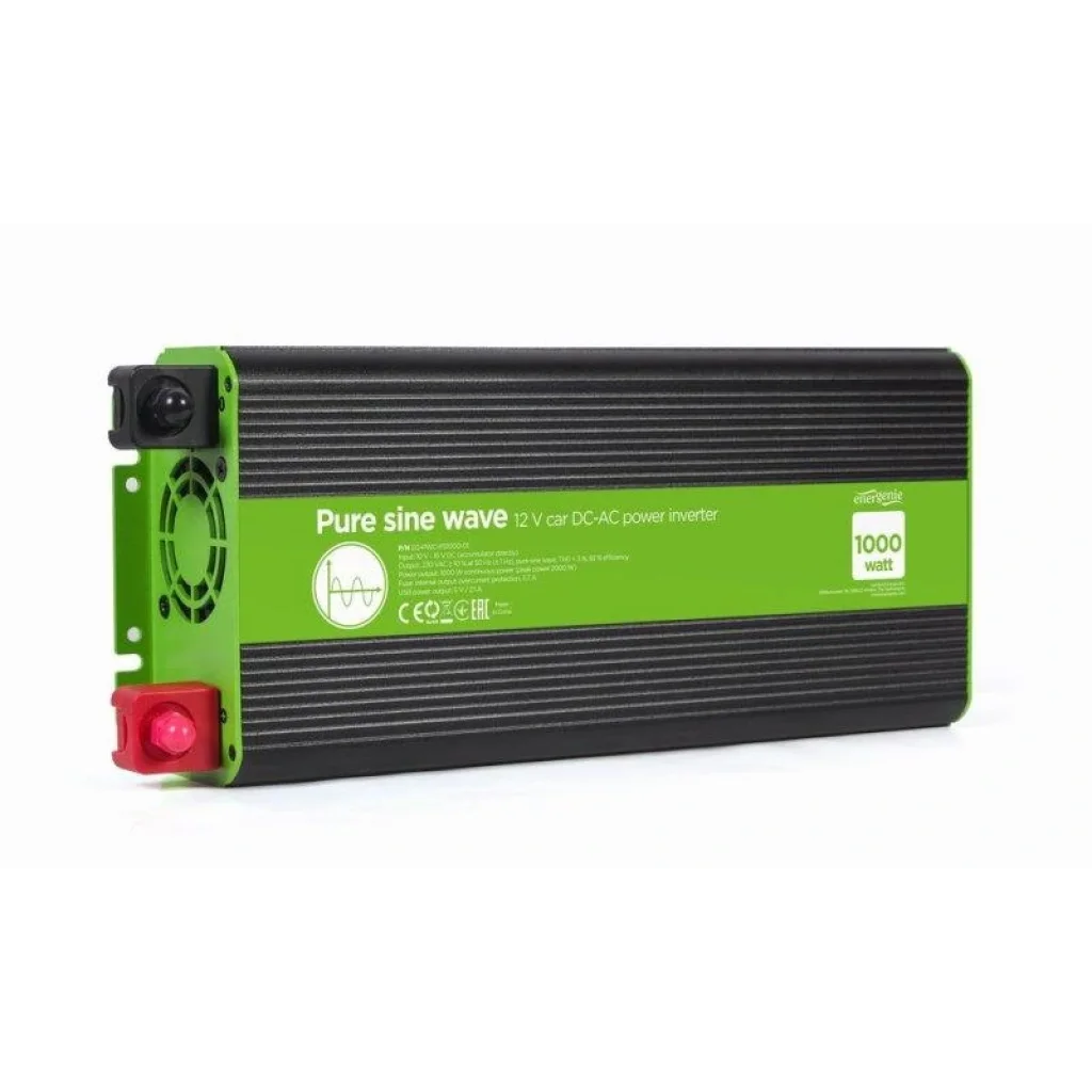 Автомобильный инвертор EnerGenie EG-PWC-PS1000-01 1000W UA