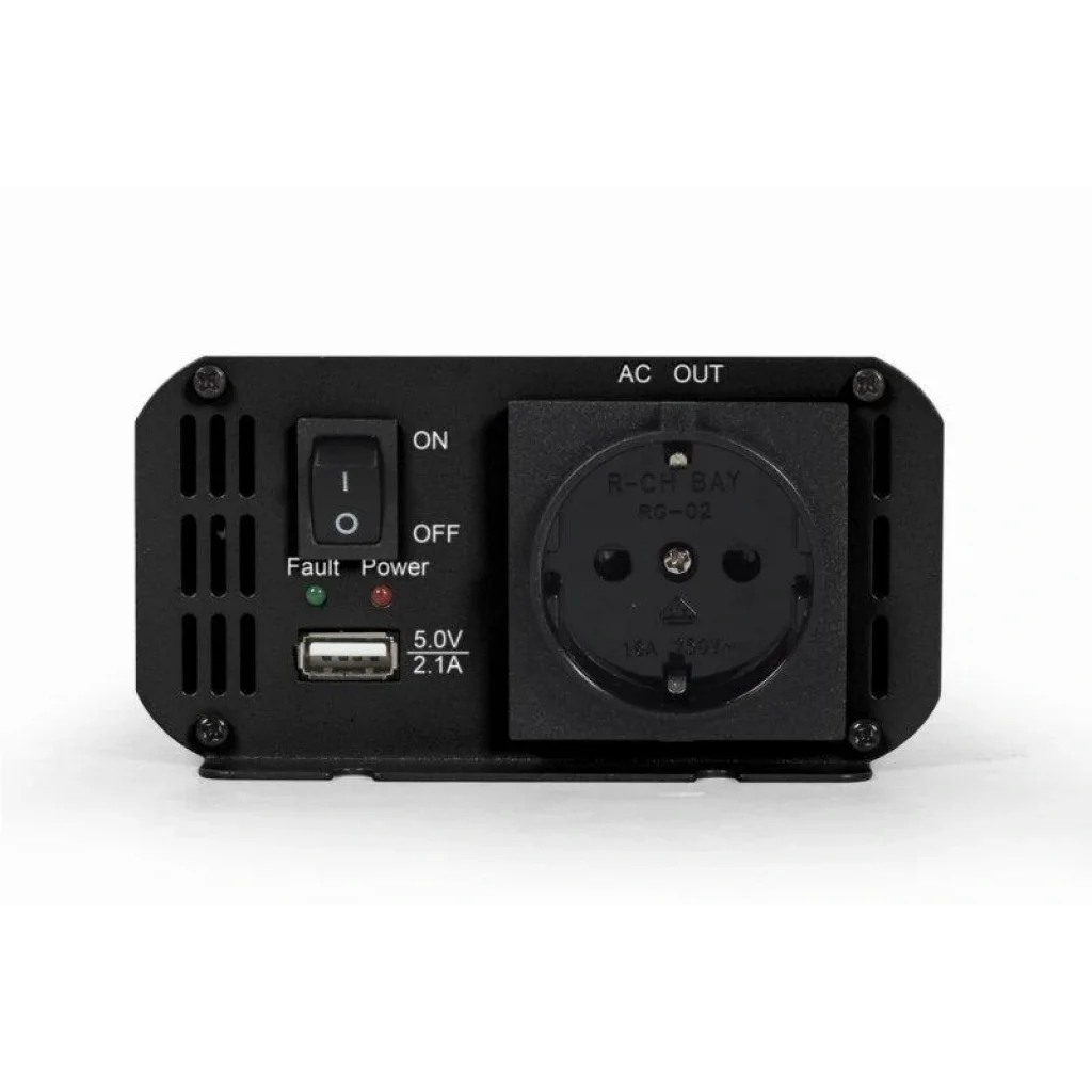 Автомобільний інвертор EnerGenie EG-PWC500-01 500W UA