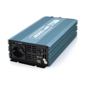 Инвертор напряжения Mexxsun MXS-1500, 12V/220V, 1500W с модифицированной синусоидой, 1 Shuko, клемные провода (MXS-1500-12M/29229) UA