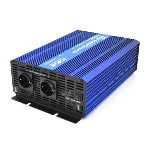 Інвертор напруги Carspa Sinus-P2000-122/28927 (2000Вт), 12/220V, 2xShuko, 1USB, клеми, Carspa-SINUS-P2000-122/28927 UA