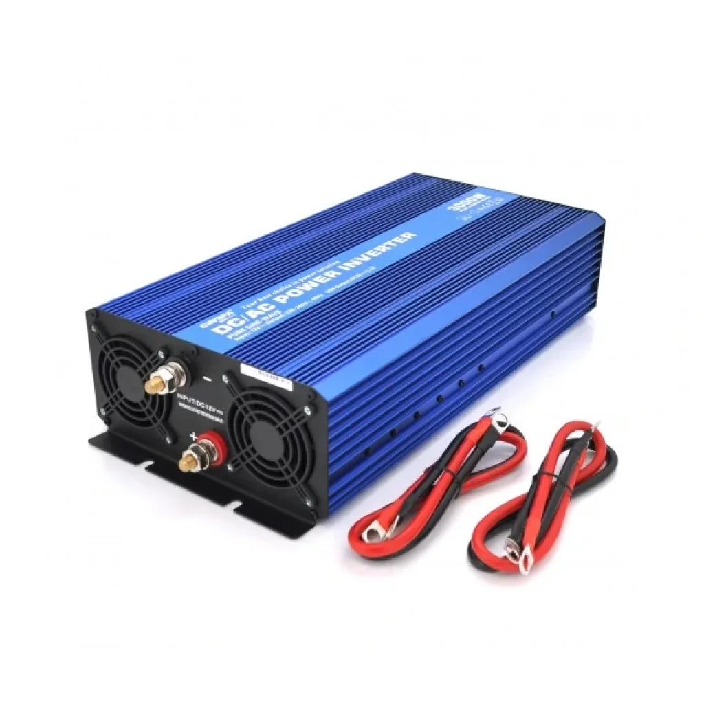 Інвертор напруги Carspa-SINUS-P3000-122/28929 (3000Вт), 12/220V, 2xShuko, 1USB, клеми UA