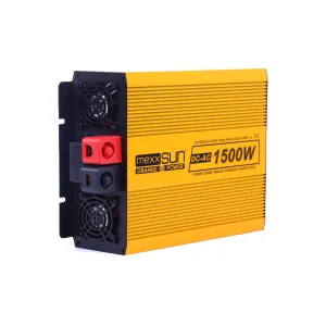 Инвертор напряжения Mexxsun MXSPSW-1500, 12V/220V, 1500W с правильной синусоидой, 2 Shuko, клемные провода (MXSPSW-1500-12S/29180) UA