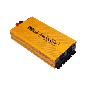 Інвертор напруги Mexxsun MXSPSW-3000, 12V/220V, 3000W з правильною синусоїдою, 2 Shuko, клемні дроти (MXSPSW-3000-12S/29185) UA