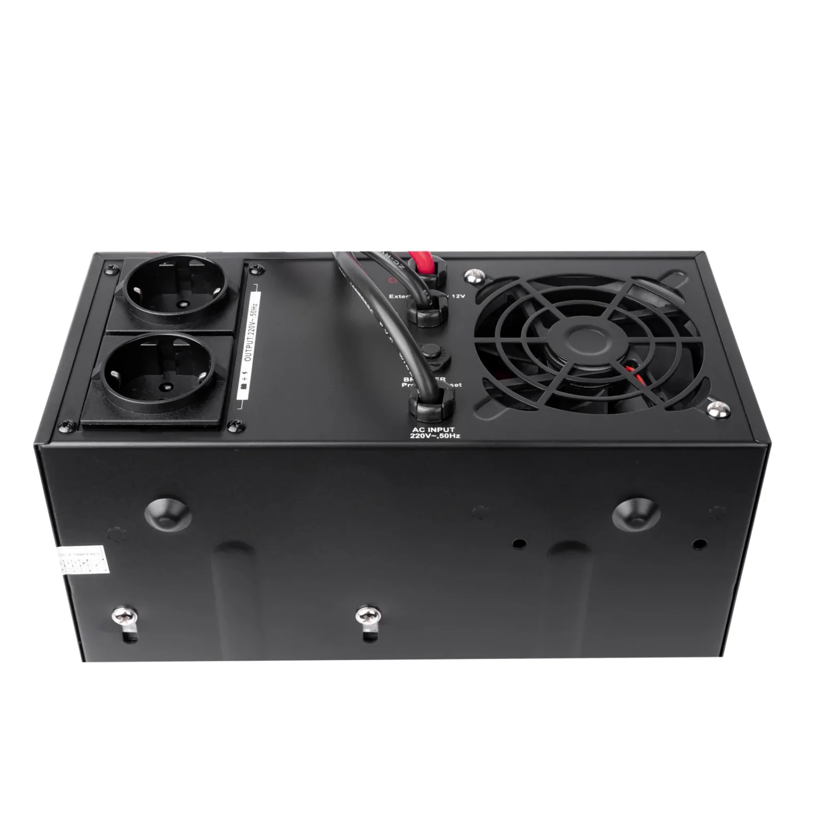 Инвертор Prologix 600 (PLP600XL), с правильной синусоидой, 2 x евро, под внешний АКБ 12В UA