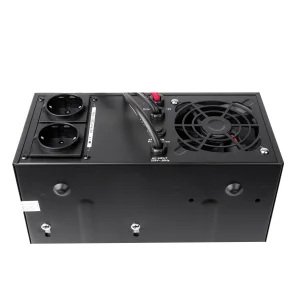 Інвертор Prologix 1200 (PLP1200XL), із правильною синусоїдою, 2 x євро, під зовнішній АКБ 12В UA