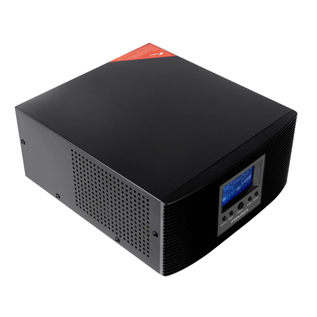 Інвертор Prologix 1000 (PLP1000XL), із правильною синусоїдою, 2 x євро, під зовнішній АКБ 12В UA