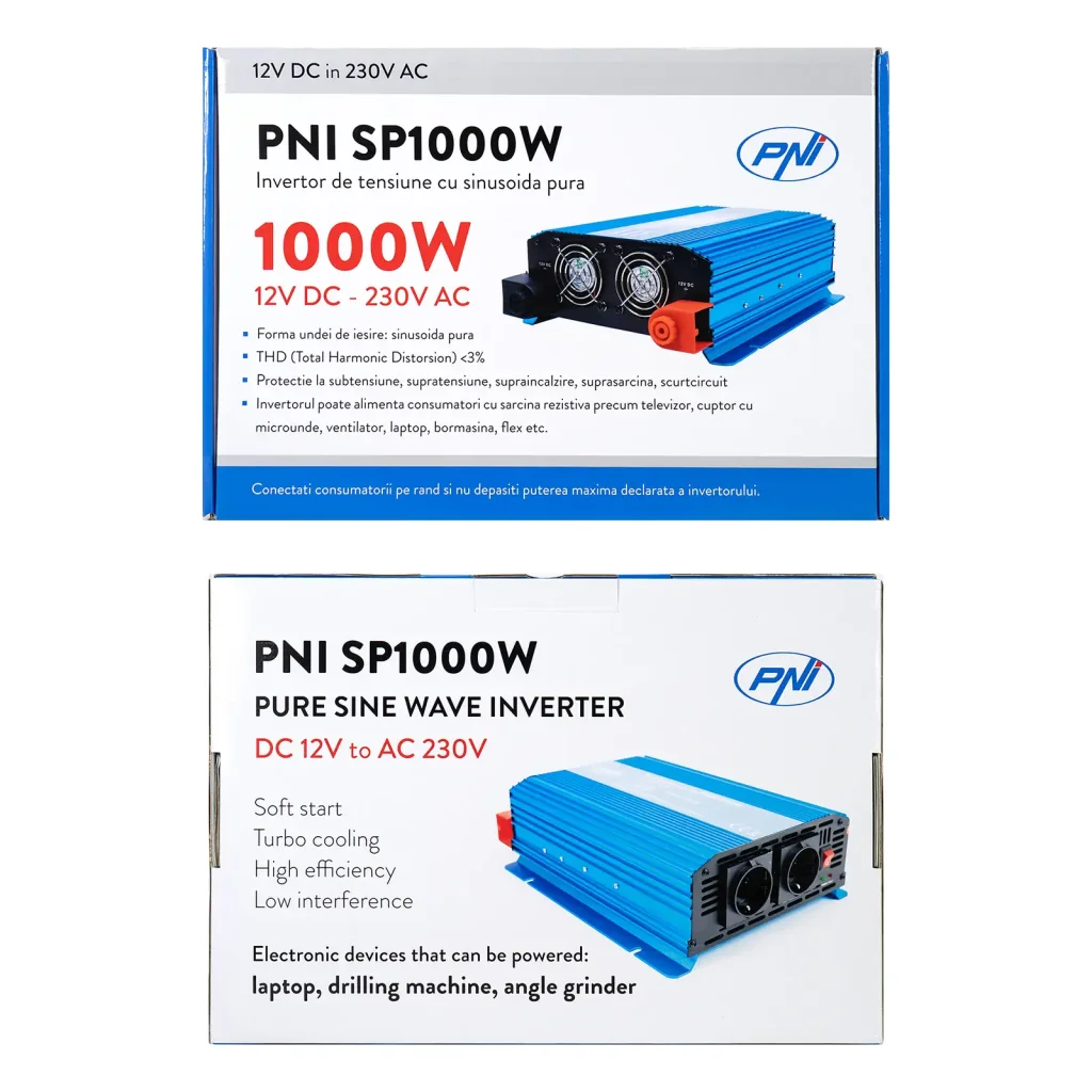 Інвертор напруги PNi SP1000W 1000W, PNI-SP1000W UA