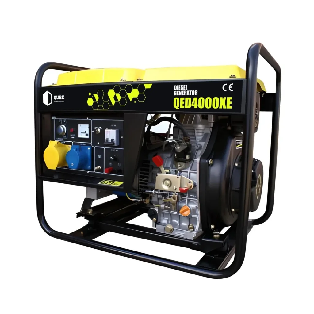 Генератор дизельний Qube QED4000XE UA