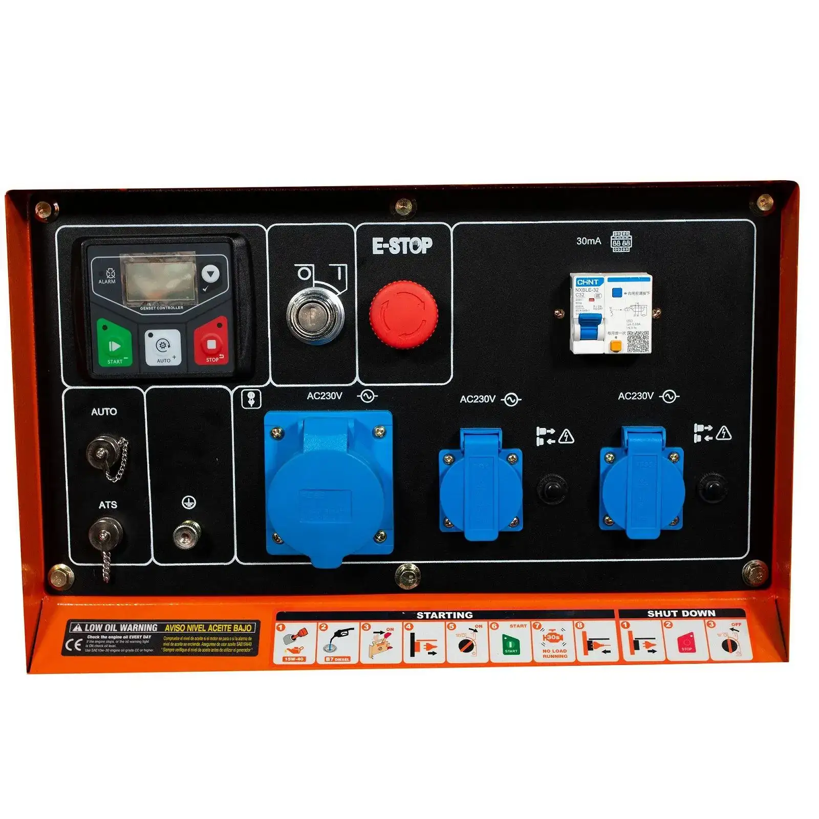 Генератор дизельный Black&Decker BXGND6300E UA