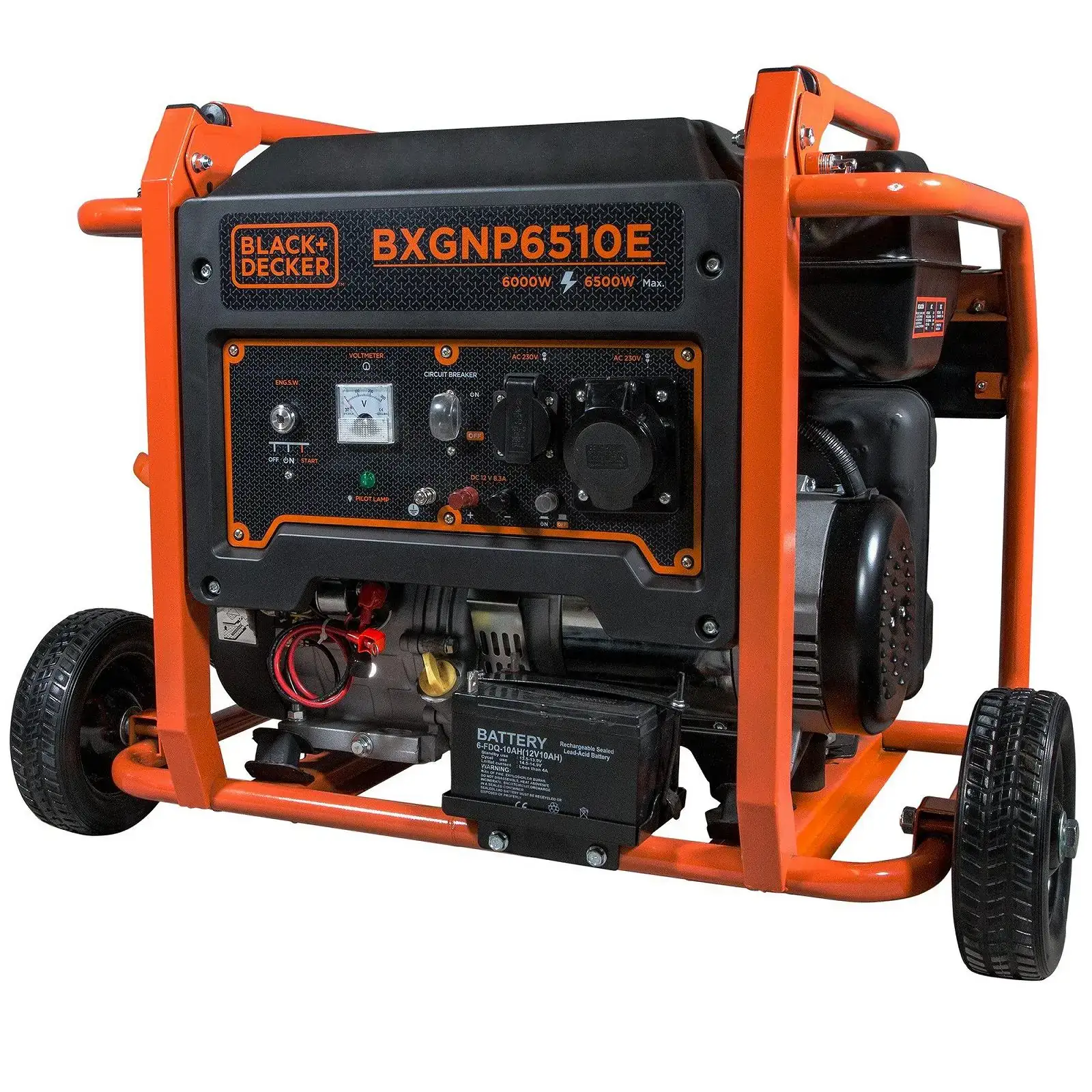 Генератор бензиновий Black&Decker BXGNP6510E UA