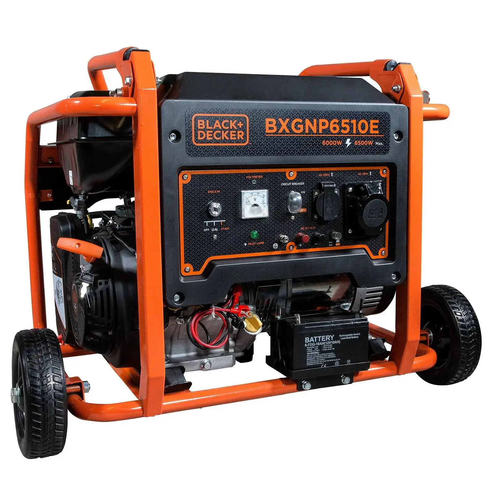 Генератор бензиновий Black&Decker BXGNP6510E UA
