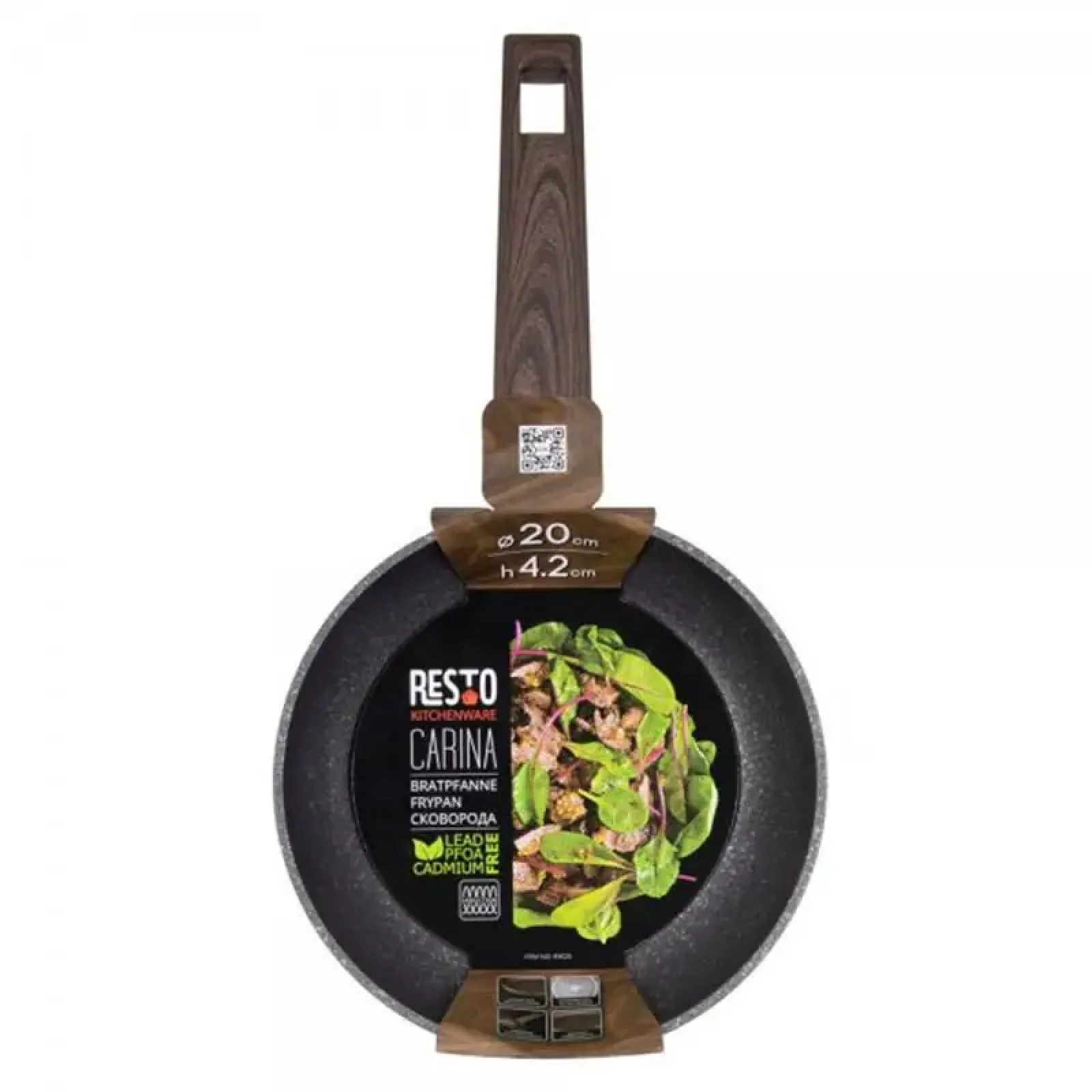 Сковорода Resto Carina 20 см (93020) UA