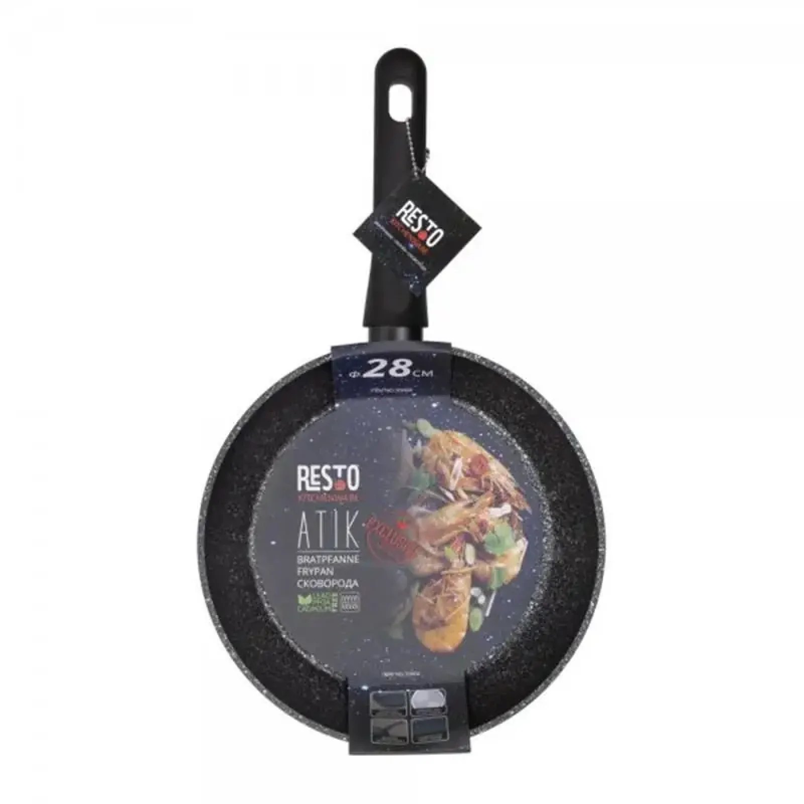 Сковорода Resto Atik 28 см (93404) UA