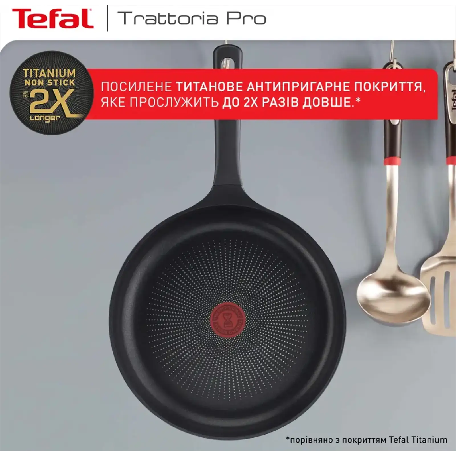 Сковорода Tefal Trattoria Pro 24 см (G6120444) UA