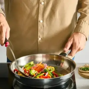 Сковорода Tefal Emotion+ Stainless Steel 28 см (E3350645) UA