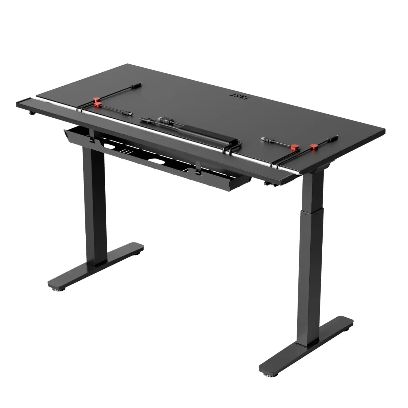 Геймерский стол 1stPlayer F.A.S.T Black (FAST-1470-RGB-BK) UA