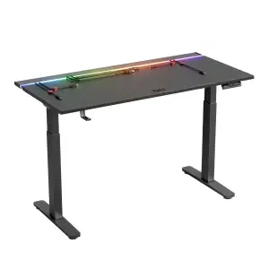 Геймерский стол 1stPlayer F.A.S.T Black (FAST-1470-RGB-BK) UA
