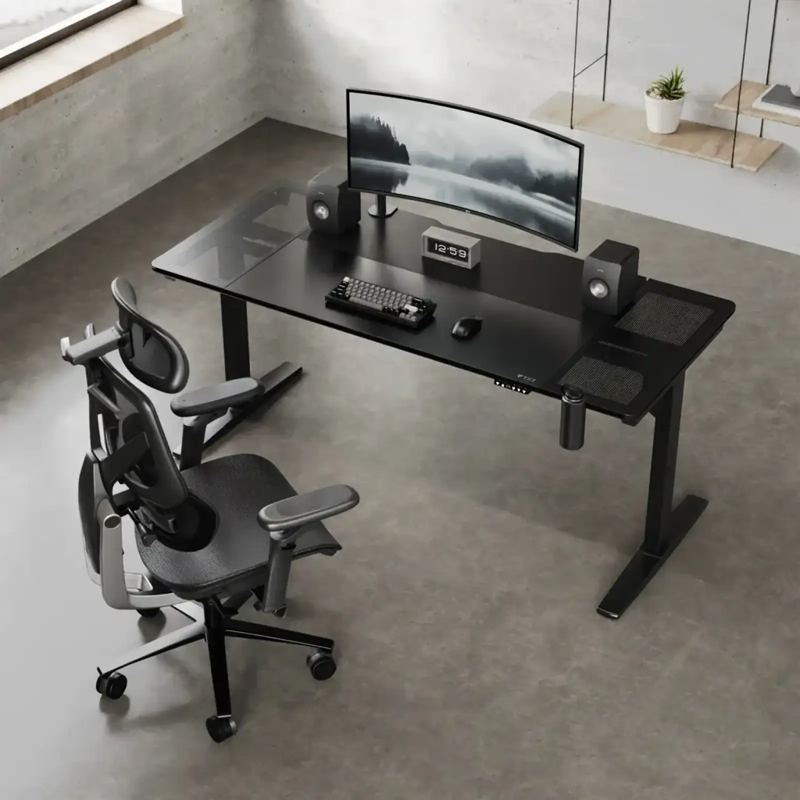 Геймерский стол TX3 LAB-X Black (TEGD-7031101.11) UA