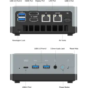 Неттоп Minisforum U820 (749889675182) UA