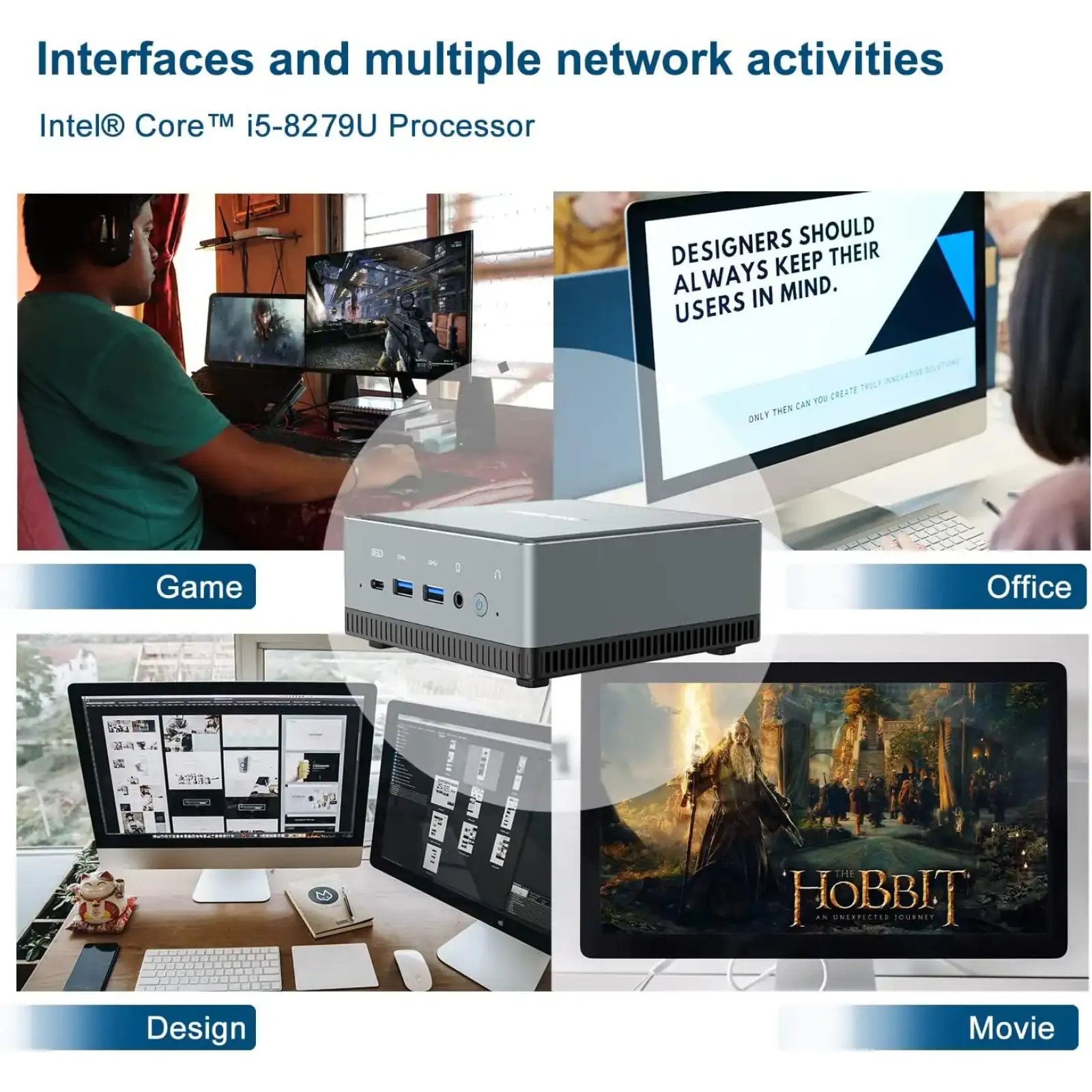 Неттоп Minisforum U820 (749889675182) UA