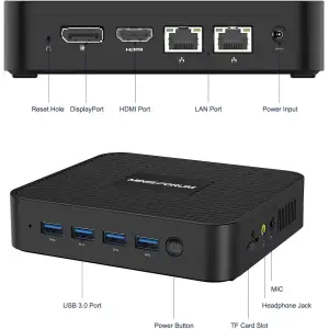 Неттоп Minisforum GK41 (799132576056) UA