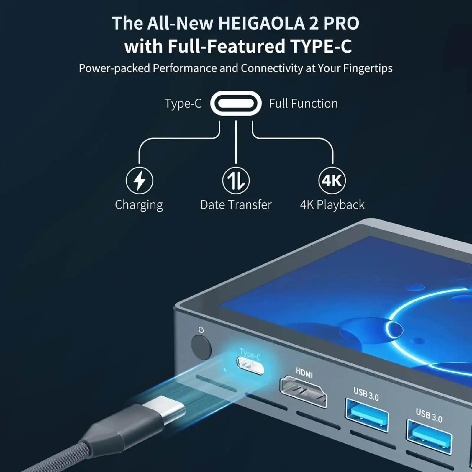 Неттоп HEIGAOLAPC Gole 2 Pro (Z000001044885) UA