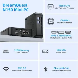 Неттоп DreamQuest Pro Plus (Z000001094807) UA