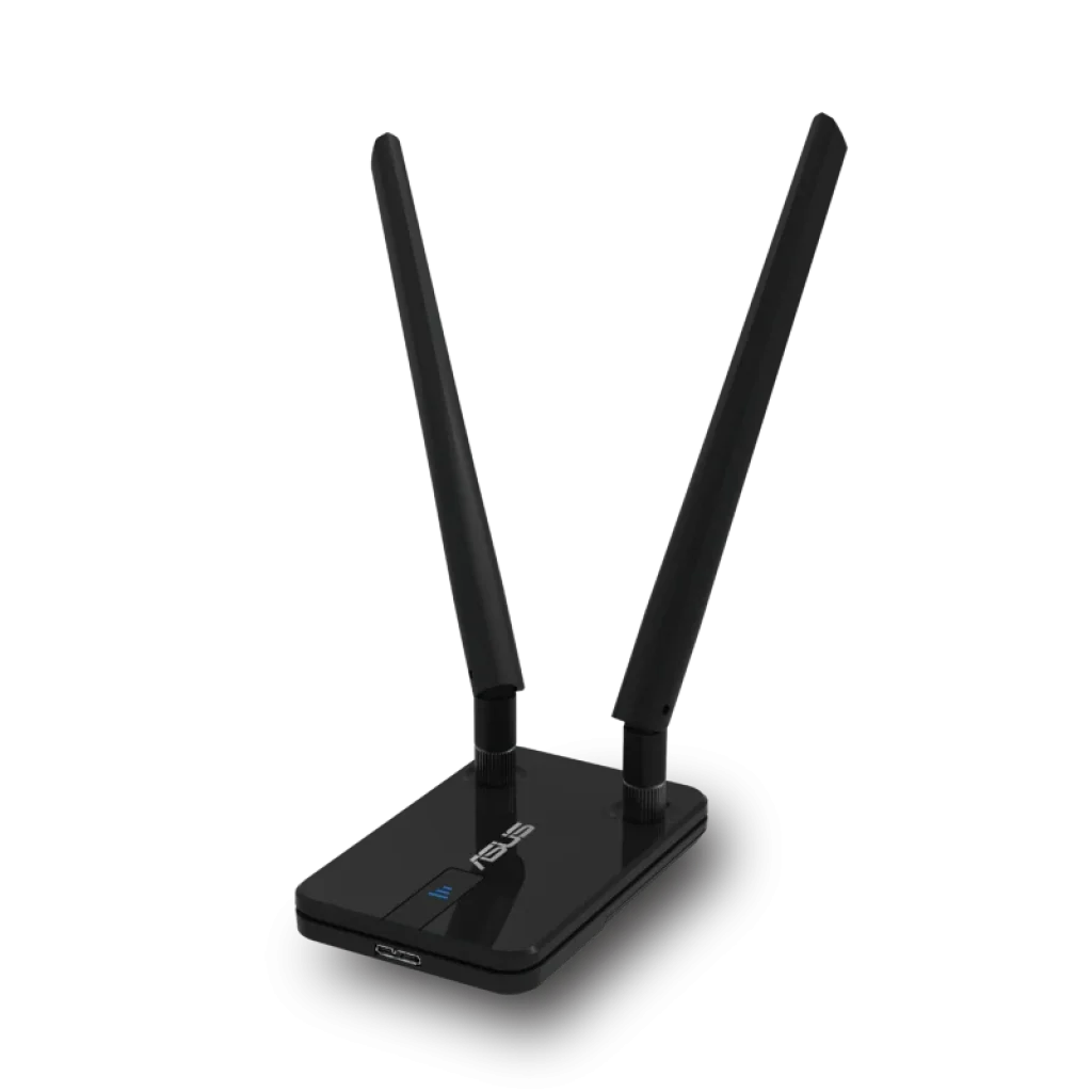Бездротовий адаптер Asus USB-AC58 (AC1300, USB3.0, WPA3, 2 знімні зовнішні антени) UA