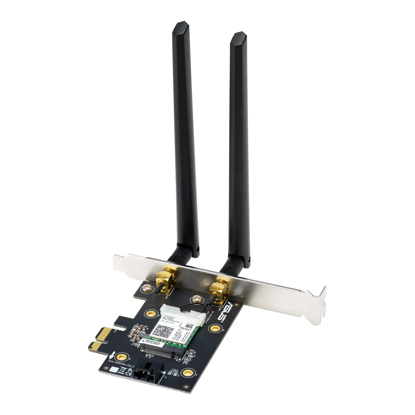 Беспроводной адаптер Asus PCE-AX3000 (AX 3000, WiFi6, WPA3, Bluetooth 5.0, 2 внешних антенны) UA