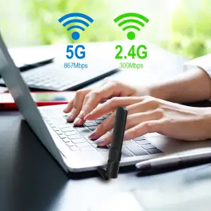 Бездротовий адаптер Edimax EW-7822UAD (AC1200, 1xUSB 3.0, MU-MIMO, зовнішня антена) UA