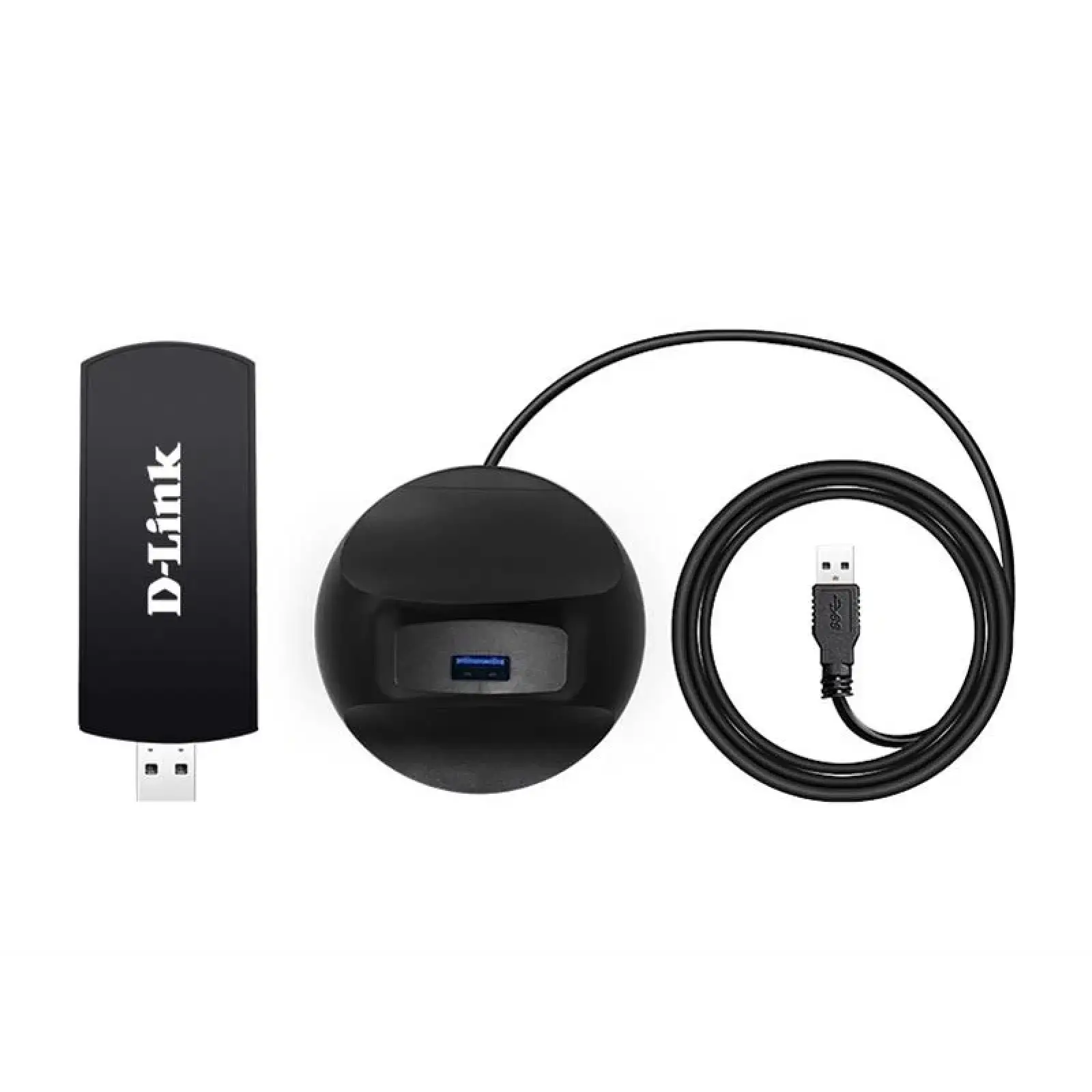 Бездротовий адаптер D-Link DWA-192 802.11ac, USB, DWA-192/RU/B1A UA