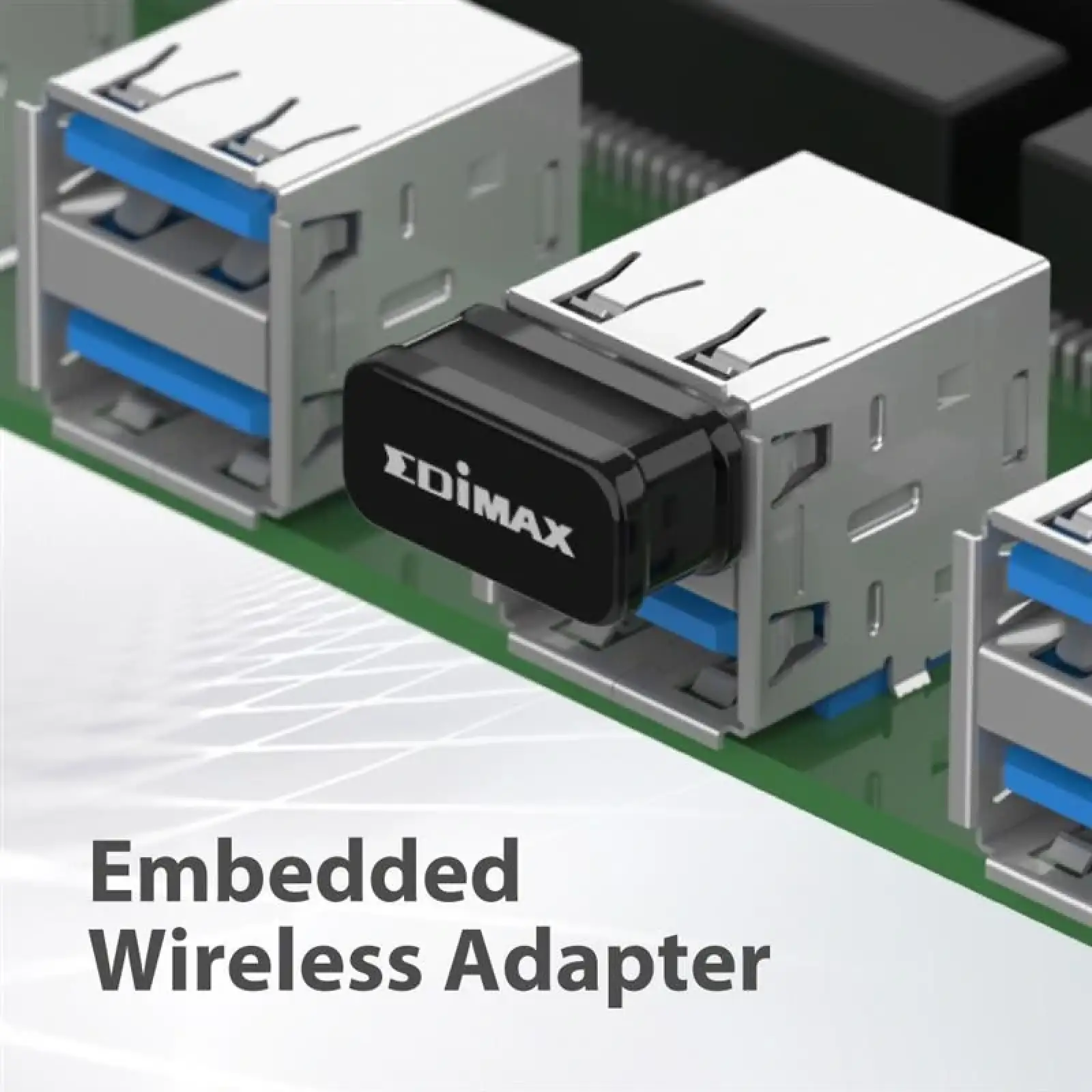Бездротовий адаптер Edimax EW-7811ULC (AC600, nano) UA