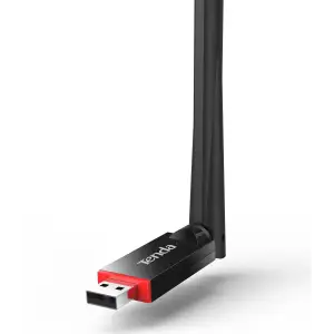 Бездротовий адаптер Tenda U6 (N300, USB 2.0, 1x6dBi зовнішня антена) UA