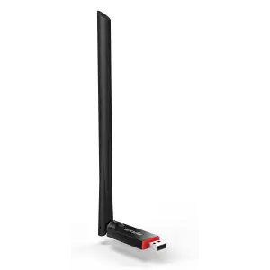 Бездротовий адаптер Tenda U6 (N300, USB 2.0, 1x6dBi зовнішня антена) UA