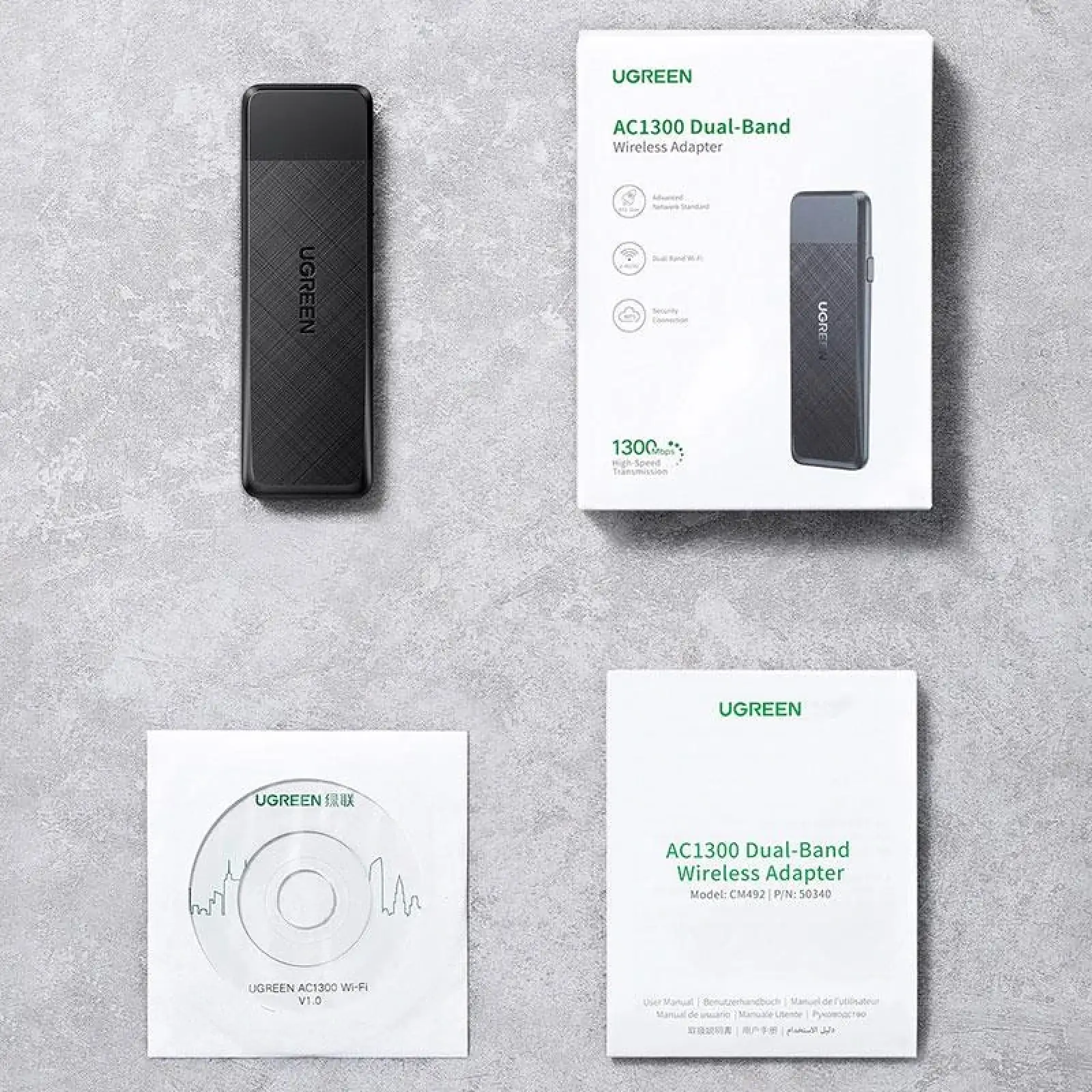 Бездротовий адаптер Ugreen CM492 (50340) UA