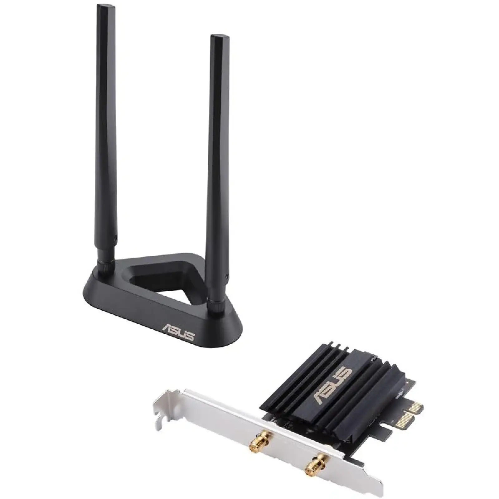 Бездротовий адаптер Asus PCE-AX58BT (AX3000, WiFi6, WPA3, Bluetooth 5.0, MU-MIMO, OFDMA, 2 зовнішні антени) UA