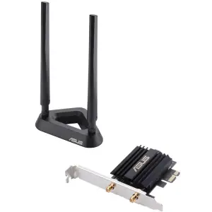 Бездротовий адаптер Asus PCE-AX58BT (AX3000, WiFi6, WPA3, Bluetooth 5.0, MU-MIMO, OFDMA, 2 зовнішні антени) UA