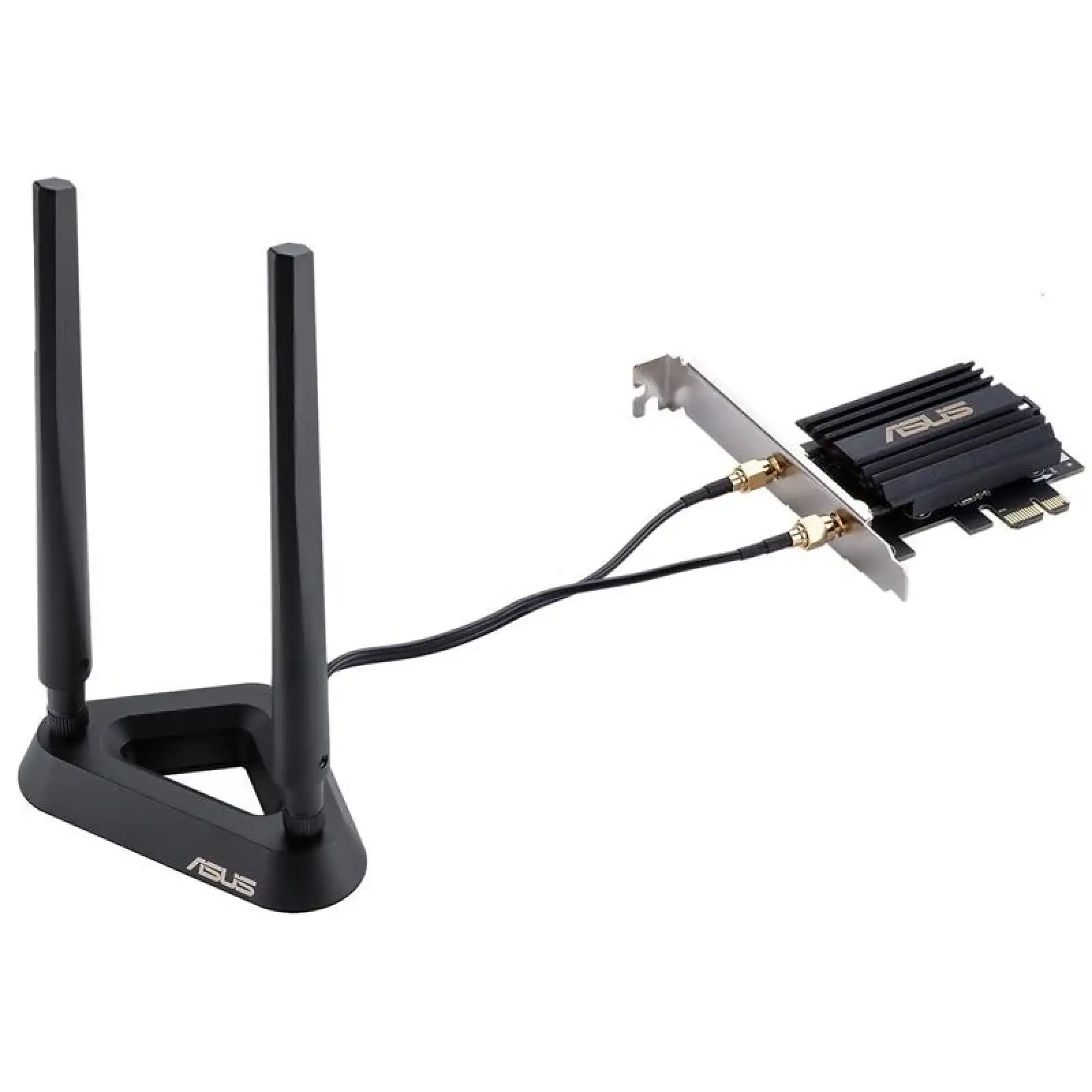 Бездротовий адаптер Asus PCE-AX58BT (AX3000, WiFi6, WPA3, Bluetooth 5.0, MU-MIMO, OFDMA, 2 зовнішні антени) UA