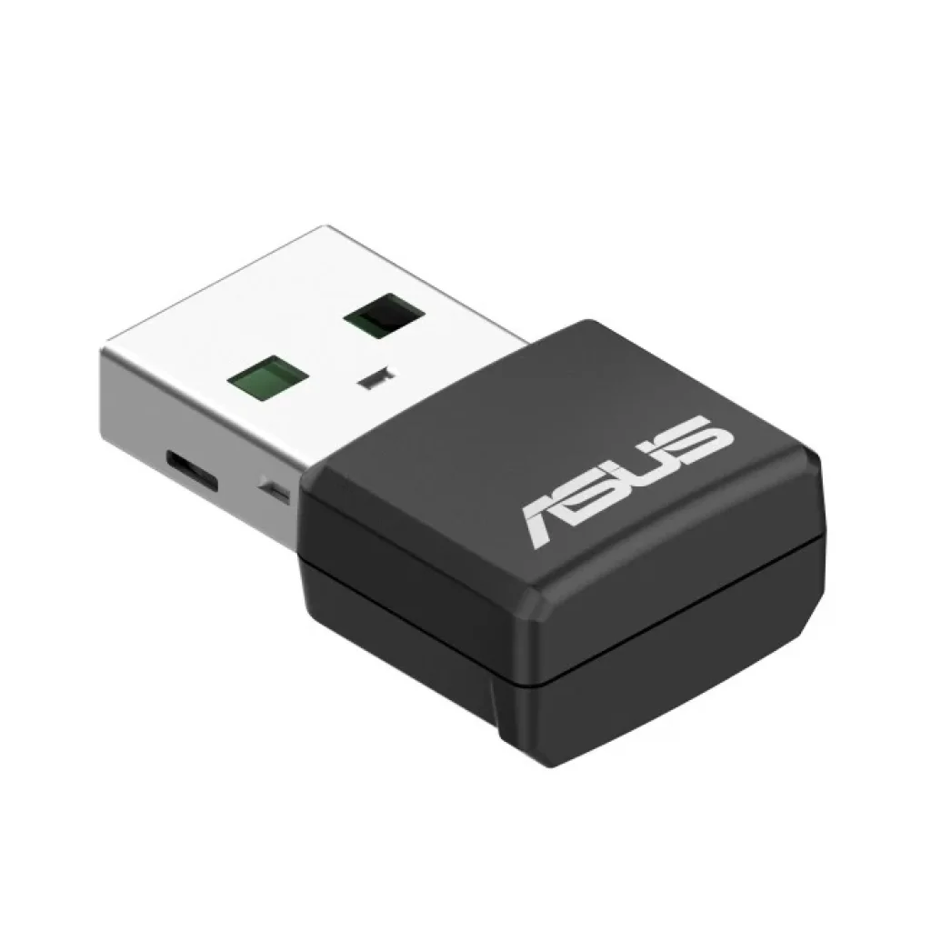 Бездротовий адаптер Asus USB-AX55 Nano (AX1800 Wi-Fi 6, WPA3, MU-MIMO, USB2.0) UA