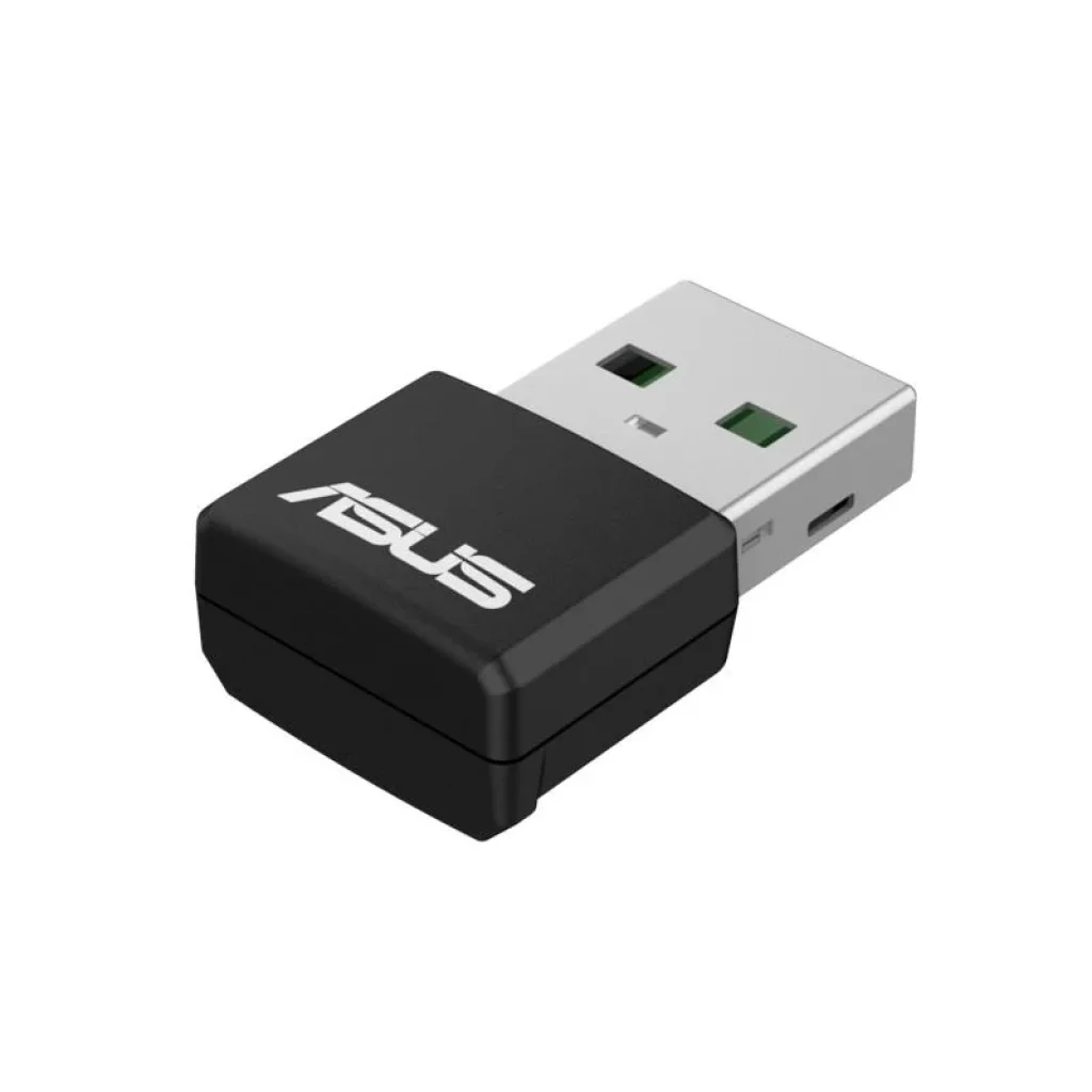 Бездротовий адаптер Asus USB-AX55 Nano (AX1800 Wi-Fi 6, WPA3, MU-MIMO, USB2.0) UA