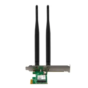 Беспроводной адаптер Tenda E30 (AX3000, Wi-Fi 6, Bluetooth 5.0, WPA3, 2 внешних 5 dbi антенны) UA