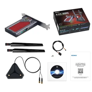 Беспроводной адаптер Fenvi FV-AXE3000RGB Gaming (Intel AX210) UA