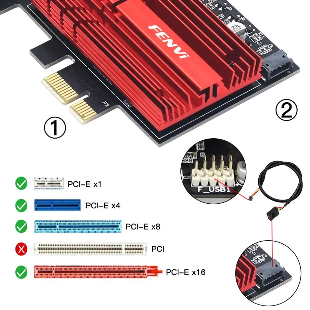 Бездротовий адаптер Fenvi FV-AXE3000 (Intel AX210) UA