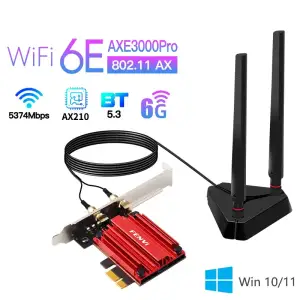 Бездротовий адаптер Fenvi PCE-AXE3000Pro (Intel AX210) UA