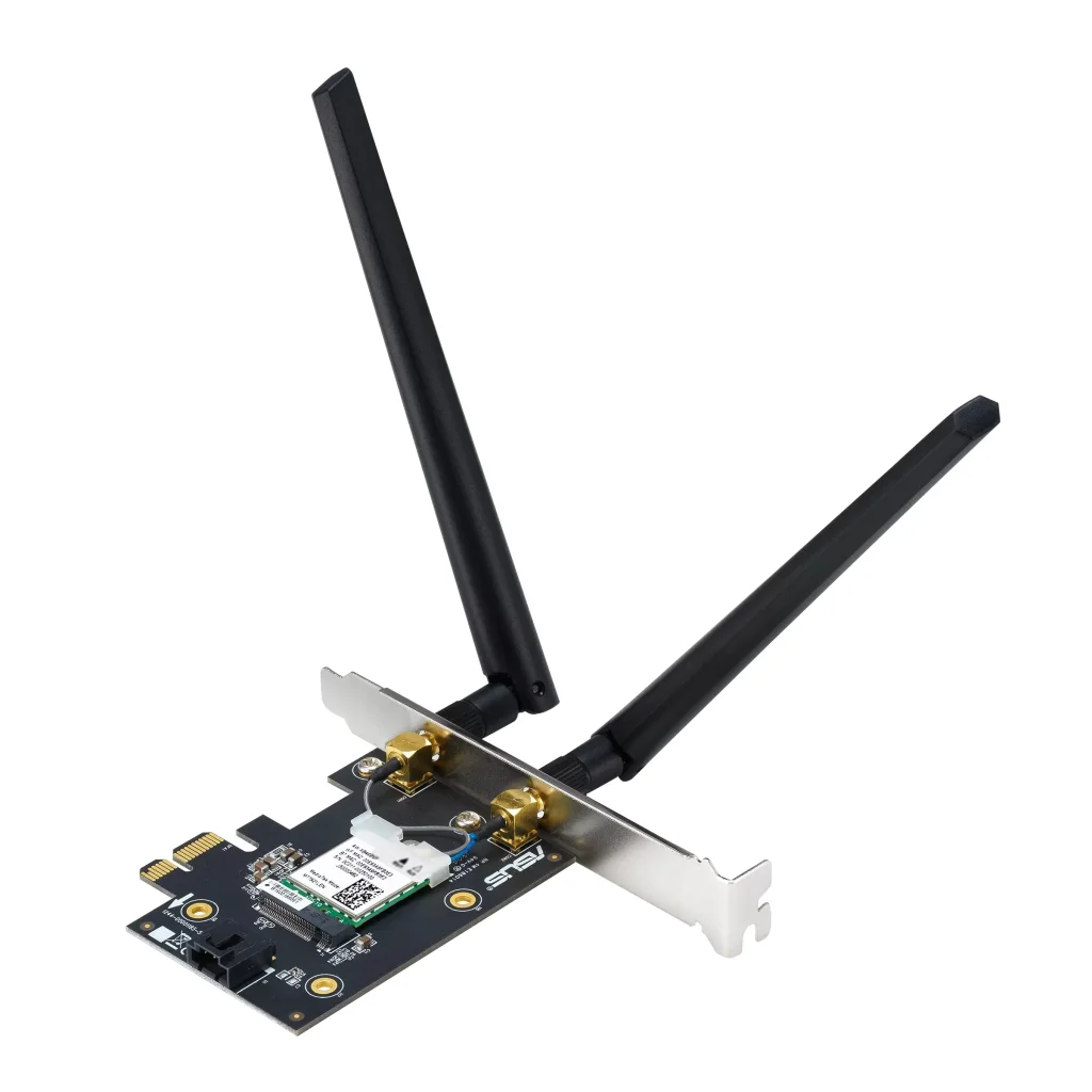 Бездротовий адаптер Asus PCE-BE6500 (90IG09G0-MO0B00) UA