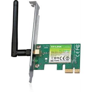 Бездротовий адаптер TP-Link TL-WN781ND (150Mbps, PCI-E, 1 знімна антена) UA