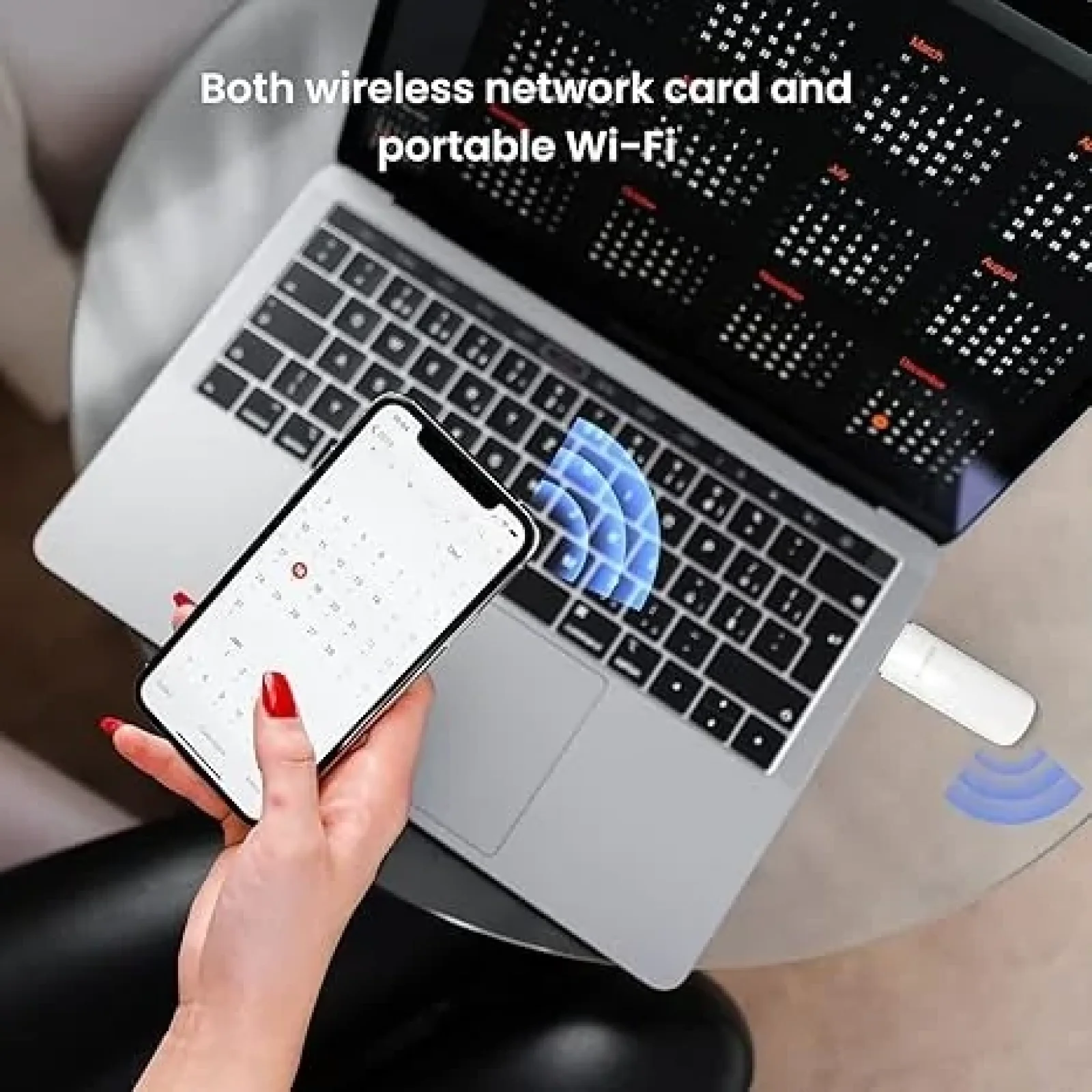 Беспроводной адаптер Tenda U18 (AX1800) UA