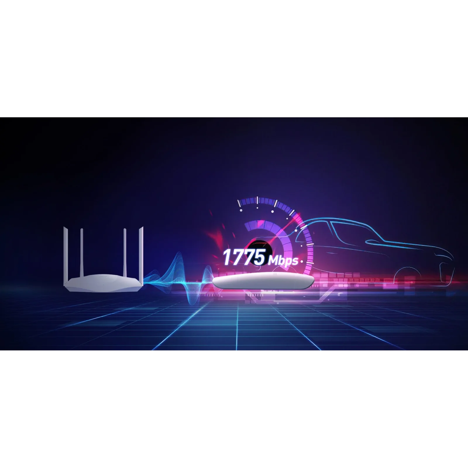 Беспроводной адаптер Tenda U18 (AX1800) UA