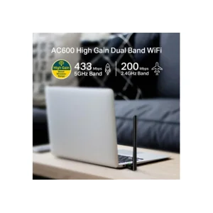 Беспроводной адаптер TP-Link Archer T2U Plus (AC600, 1 антенна) UA