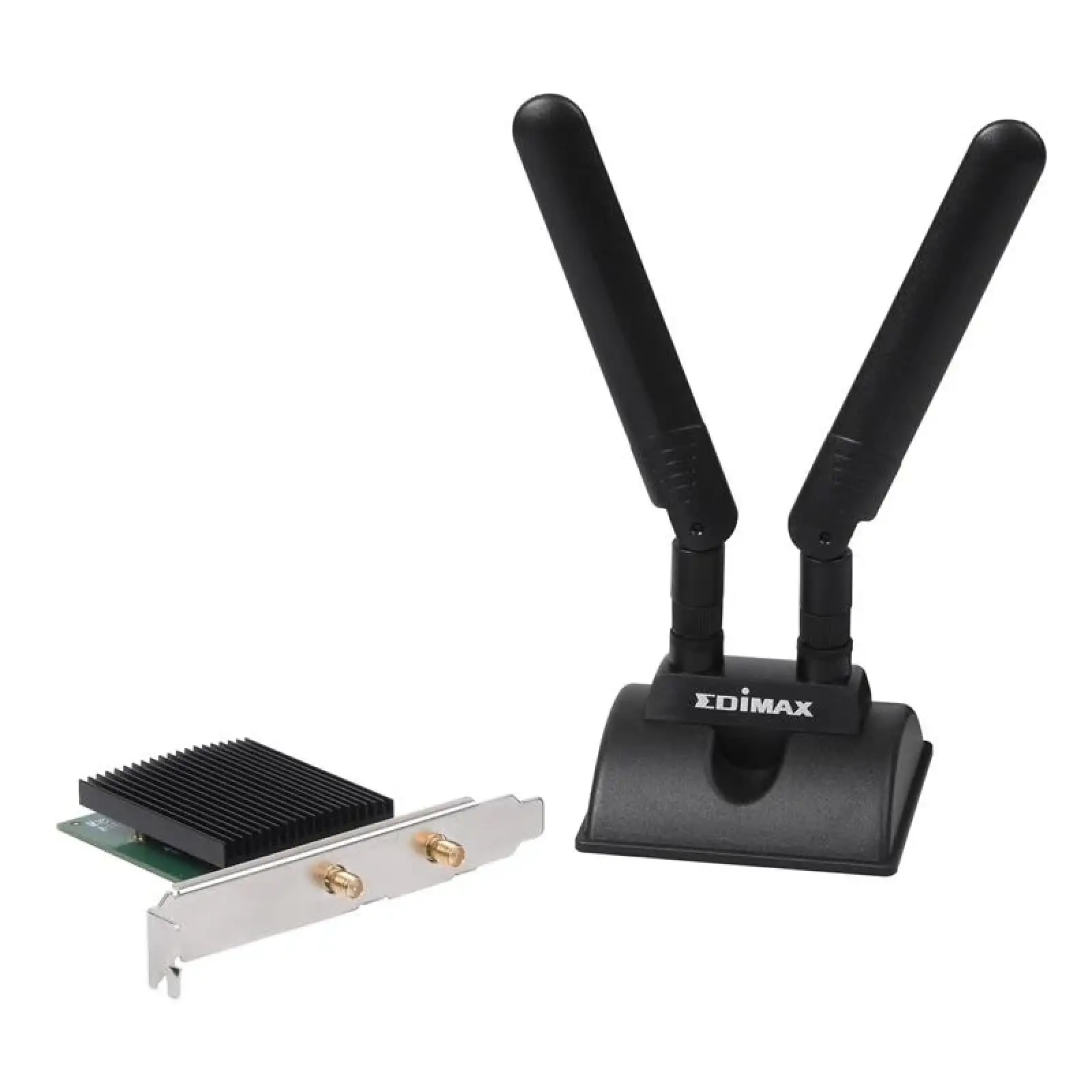 Беспроводной адаптер Edimax EW-7833AXP (AX3000, PCIe, Wi-Fi 6, Bluetooth 5.0, OFDMA, MU-MIMO) UA